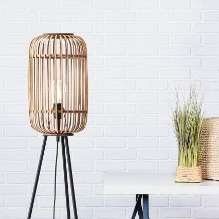 Brilliant - Επιδαπέδιο φωτιστικό WOODROW 1xE27/60W/230V μπαμπού