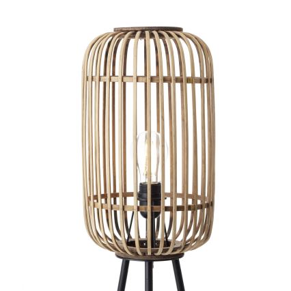 Brilliant - Επιδαπέδιο φωτιστικό WOODROW 1xE27/60W/230V μπαμπού