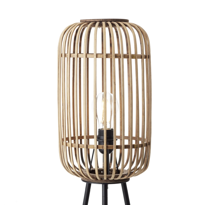 Brilliant - Επιδαπέδιο φωτιστικό WOODROW 1xE27/60W/230V μπαμπού