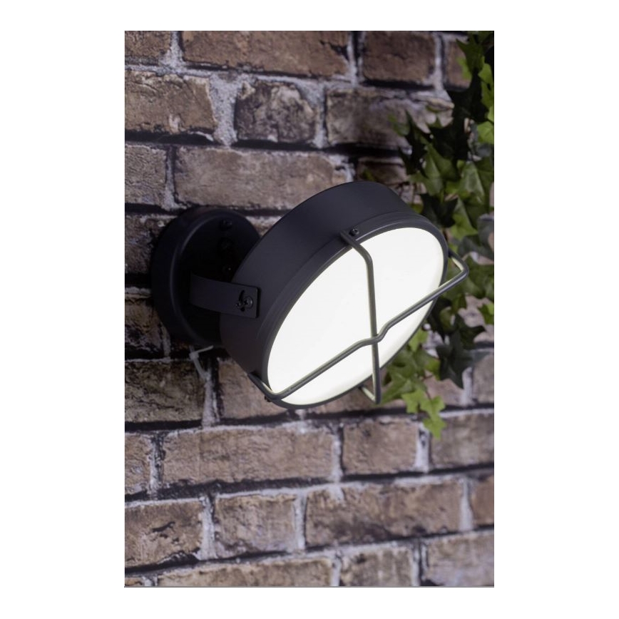 Brilliant - Επιτοίχιο φωτιστικό εξωτερικού χώρου LED NYX LED/10W/230V IP44 ανθρακί