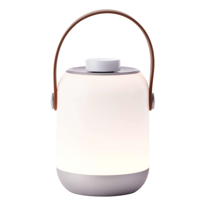Brilliant - Επιτραπέζια λάμπα dimming LED εξωτερικού χώρου GEMMA LED/1,9W/5V IP44 λευκό