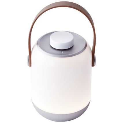 Brilliant - Επιτραπέζια λάμπα dimming LED εξωτερικού χώρου GEMMA LED/1,9W/5V IP44 λευκό