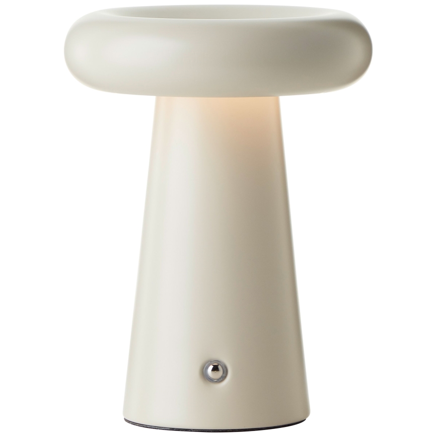 Brilliant - Επιτραπέζια λάμπα αφής dimming LED MUFFIN LED/3W/5V USB IP44 κρεμ
