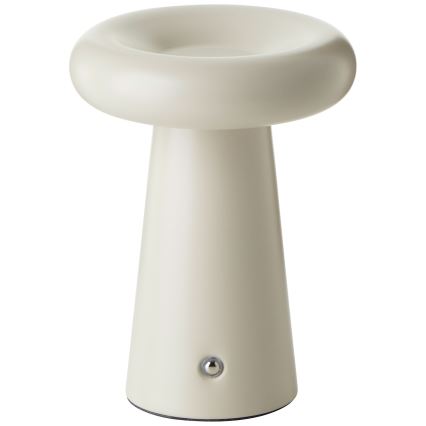 Brilliant - Επιτραπέζια λάμπα αφής dimming LED MUFFIN LED/3W/5V USB IP44 κρεμ