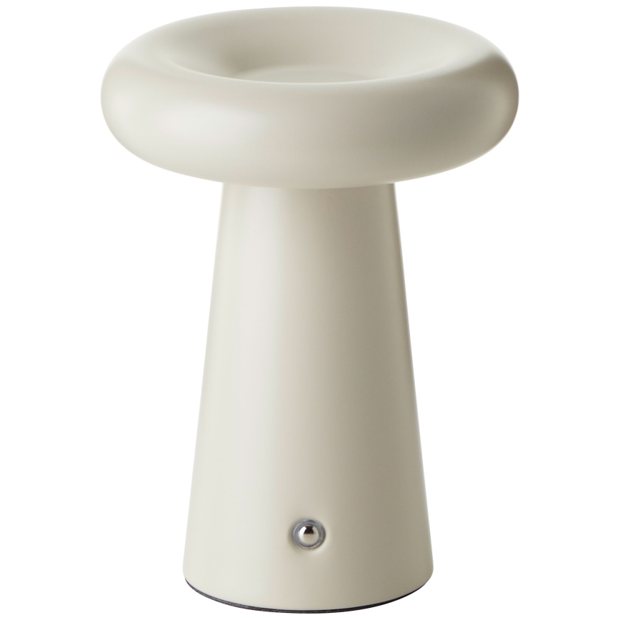 Brilliant - Επιτραπέζια λάμπα αφής dimming LED MUFFIN LED/3W/5V USB IP44 κρεμ