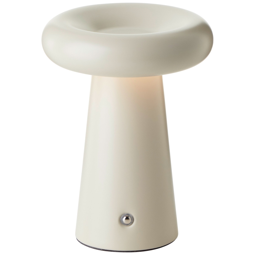 Brilliant - Επιτραπέζια λάμπα αφής dimming LED MUFFIN LED/3W/5V USB IP44 κρεμ