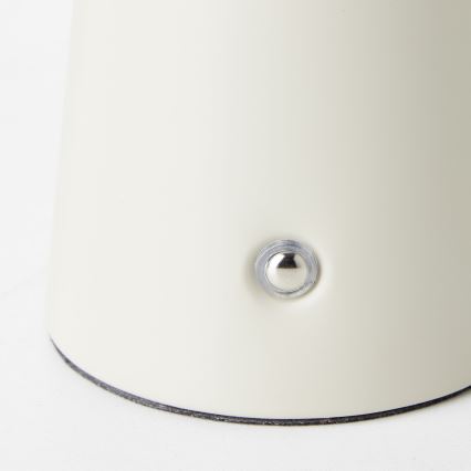 Brilliant - Επιτραπέζια λάμπα αφής dimming LED MUFFIN LED/3W/5V USB IP44 κρεμ
