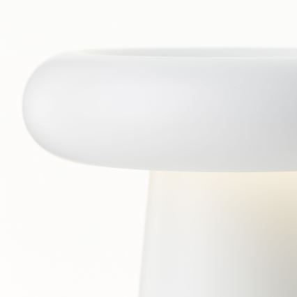 Brilliant - LED Dimming αφής Εξωτερικού χώρου Επιτραπέζιο φωτιστικό MUFFIN LED/3W/5V USB IP44 λευκό