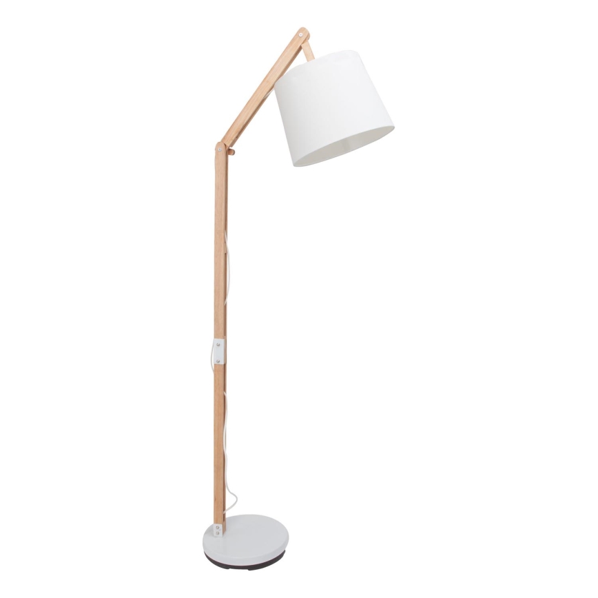 Brilliant - Επιτραπέζιο φωτιστικό CARLYN 1xE27/60W/230V μπεζ/λευκό