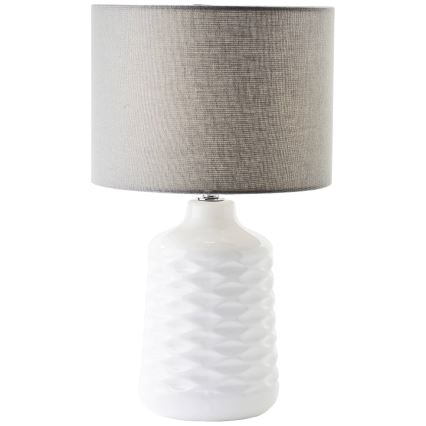 Brilliant - Επιτραπέζιο φωτιστικό ILYSA 1xE14/40W/230V λευκό/γκρίζο