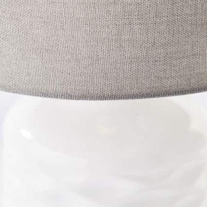 Brilliant - Επιτραπέζιο φωτιστικό ILYSA 1xE14/40W/230V λευκό/γκρίζο