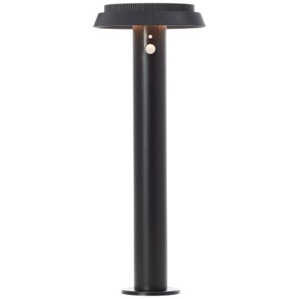 Brilliant - Ηλιακή λάμπα LED με αισθητήρα ALVERO LED/4W/3,7V 50 cm IP44 μαύρο