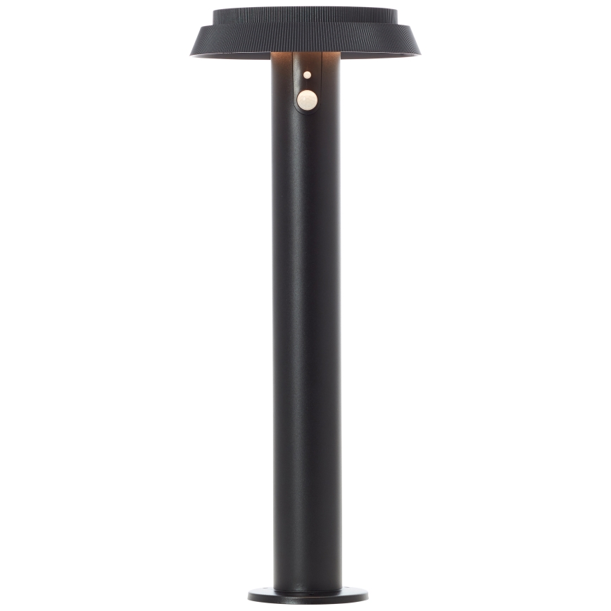Brilliant - Ηλιακή λάμπα LED με αισθητήρα ALVERO LED/4W/3,7V 50 cm IP44 μαύρο