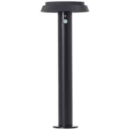 Brilliant - Ηλιακή λάμπα LED με αισθητήρα ALVERO LED/4W/3,7V 50 cm IP44 μαύρο