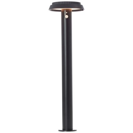 Brilliant - Ηλιακή λάμπα LED με αισθητήρα ALVERO LED/4W/3,7V 70 cm IP44 μαύρο