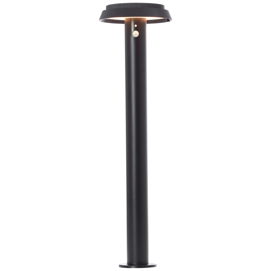 Brilliant - Ηλιακή λάμπα LED με αισθητήρα ALVERO LED/4W/3,7V 70 cm IP44 μαύρο