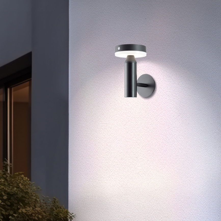 Brilliant - Ηλιακό φωτιστικό τοίχου LED με αισθητήρα MAGUA LED/4W/3,7V IP44