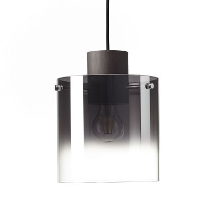 Brilliant - Κρεμαστό φωτιστικό με καλώδιο BETH 3xE27/60W/230V μαύρο/καπνιστό