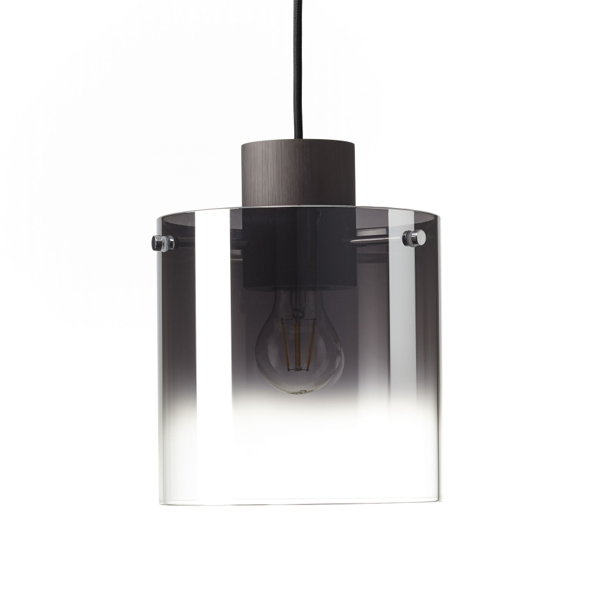 Brilliant - Κρεμαστό φωτιστικό με καλώδιο BETH 3xE27/60W/230V μαύρο/καπνιστό