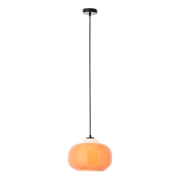 Brilliant - Κρεμαστό φωτιστικό με καλώδιο BLOP 1xE27/60W/230V πορτοκαλί