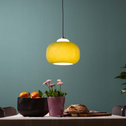 Brilliant - Κρεμαστό φωτιστικό με καλώδιο BLOP 1xE27/60W/230V πράσινο