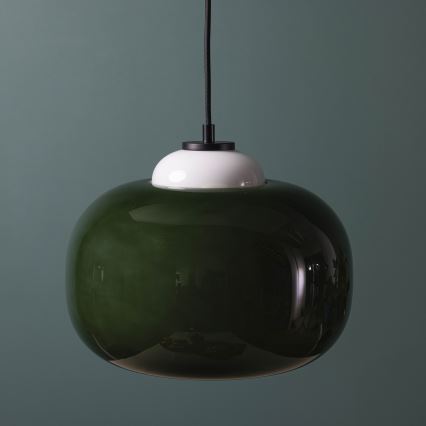 Brilliant - Κρεμαστό φωτιστικό με καλώδιο BLOP 1xE27/60W/230V πράσινο
