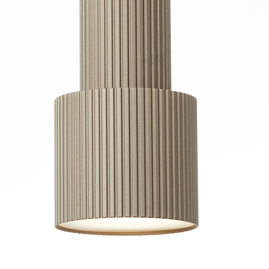 Brilliant - Κρεμαστό φωτιστικό οροφής CADIZ 4xGU10/10W/230V διάμετρος 35 cm μπρονζέ