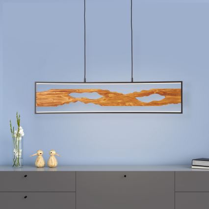 Brilliant -  Κρεμαστό φωτιστικό οροφής LED CHAUMONT LED/20W/230V πεύκο