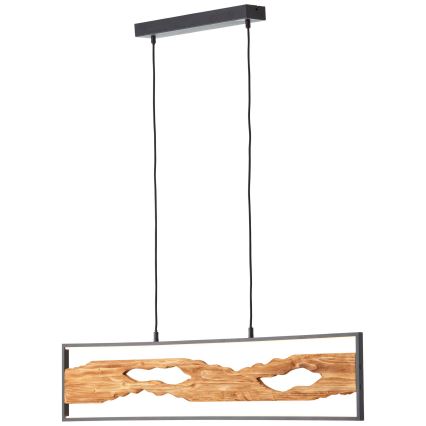 Brilliant -  Κρεμαστό φωτιστικό οροφής LED CHAUMONT LED/20W/230V πεύκο