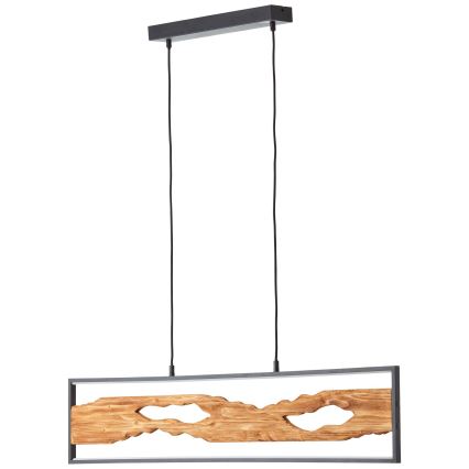 Brilliant -  Κρεμαστό φωτιστικό οροφής LED CHAUMONT LED/20W/230V πεύκο
