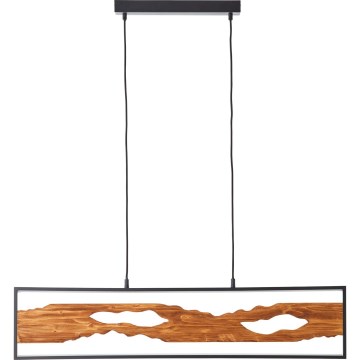 Brilliant -  Κρεμαστό φωτιστικό οροφής LED CHAUMONT LED/20W/230V πεύκο - FSC πιστοποιημένο