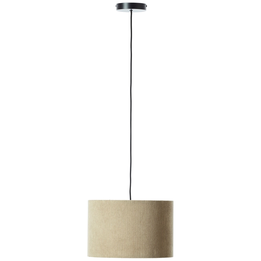 Brilliant - Κρεμαστό φωτιστικό οροφής TONY 1xE27/20W/230V διάμετρος 35 cm καφέ
