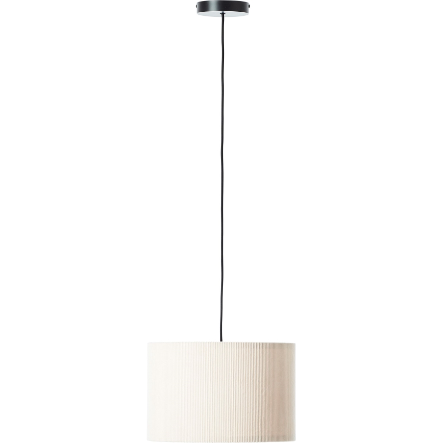 Brilliant - Κρεμαστό φωτιστικό οροφής TONY 1xE27/20W/230V διάμετρος 35 cm κρεμ