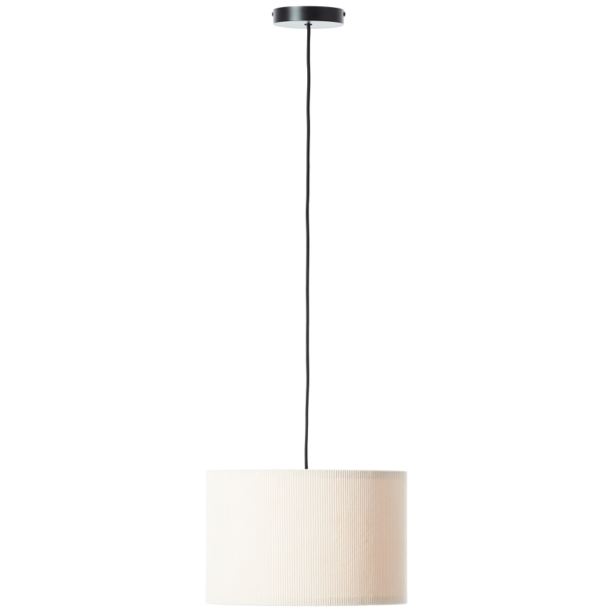 Brilliant - Κρεμαστό φωτιστικό οροφής TONY 1xE27/20W/230V διάμετρος 35 cm κρεμ