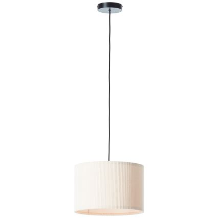 Brilliant - Κρεμαστό φωτιστικό οροφής TONY 1xE27/20W/230V διάμετρος 35 cm κρεμ