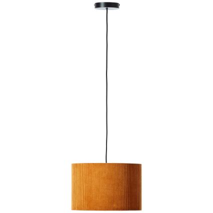 Brilliant - Κρεμαστό φωτιστικό οροφής TONY 1xE27/20W/230V διάμετρος 35 cm πορτοκαλί