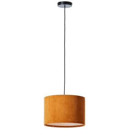 Brilliant - Κρεμαστό φωτιστικό οροφής TONY 1xE27/20W/230V διάμετρος 35 cm πορτοκαλί