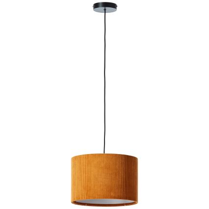Brilliant - Κρεμαστό φωτιστικό οροφής TONY 1xE27/20W/230V διάμετρος 35 cm πορτοκαλί