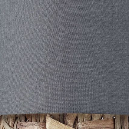 Brilliant - Κρεμαστό φωτιστικό οροφής WATERLILLY 1xE27/60W/230V διάμετρος 35 cm γκρι