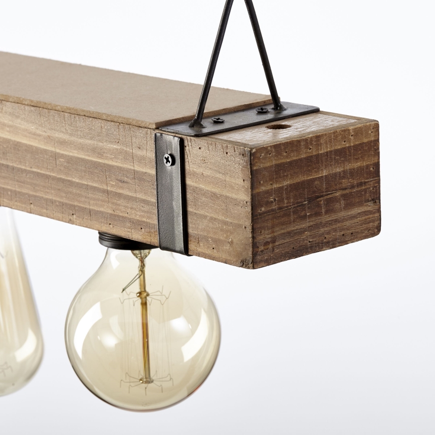 Brilliant - Κρεμαστό φωτιστικό οροφής WOODHILL 5xE27/30W/230V