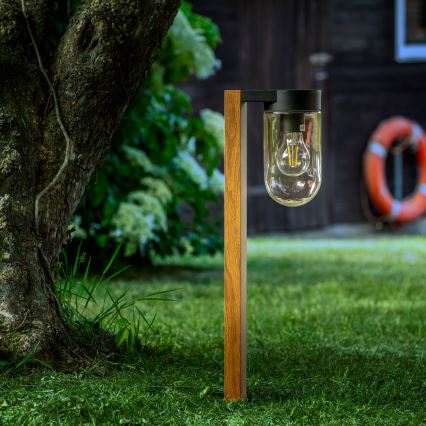 Brilliant - Λάμπα εξωτερικού χώρου CABAR 1xE27/40W/230V 55 cm IP44 καφέ