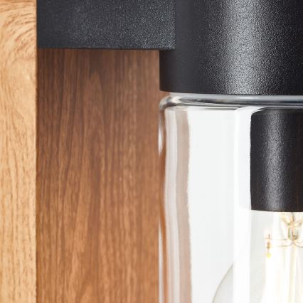 Brilliant - Λάμπα εξωτερικού χώρου CABAR 1xE27/40W/230V 55 cm IP44 καφέ