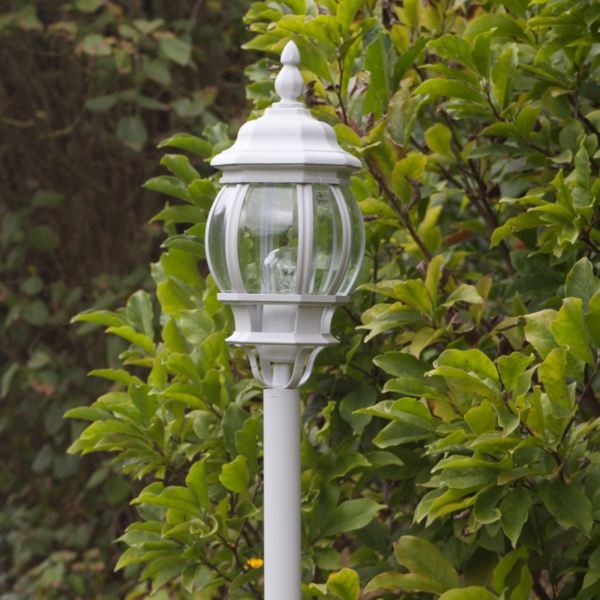 Brilliant - Λάμπα εξωτερικού χώρου ISTRIA 1xE27/60W/230V 112 cm IP23 λευκό