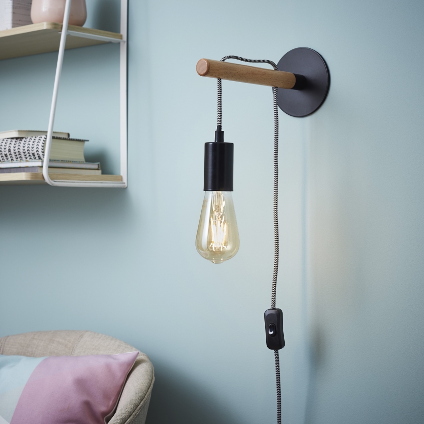 Brilliant - Λάμπα τοίχου JARBO 1xE27/60W/230V