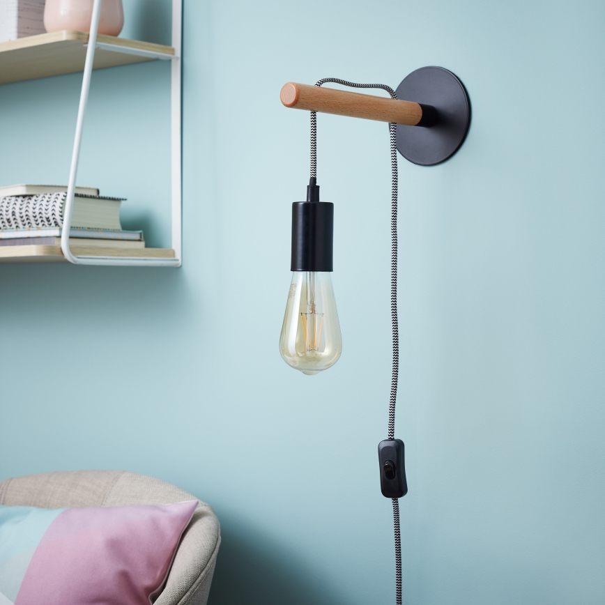 Brilliant - Λάμπα τοίχου JARBO 1xE27/60W/230V