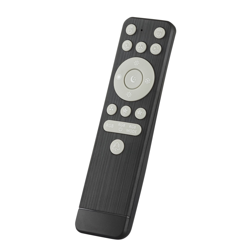 Brilliant - Ρυθμιζόμενος οροφής ανεμιστήρας με φως LED RGBW GAIANO LED/48W/230V 2700-6500K λευκός + τηλεχειριστήριο