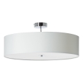 Brilliant - Πλαφονιέρα οροφής ANDRIA 3xE27/60W/230V διάμετρος 60 cm λευκό