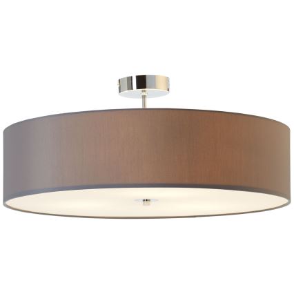 Brilliant - Πλαφονιέρα οροφής ANDRIA 3xE27/60W/230V διάμετρος 60 cm ανθρακί