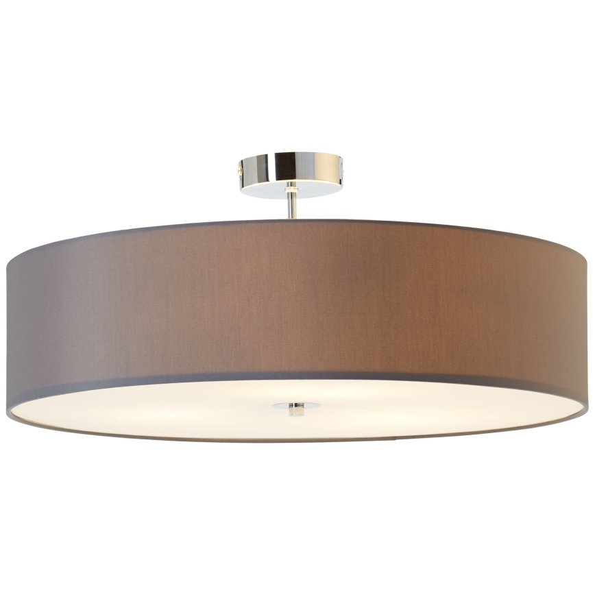 Brilliant - Πλαφονιέρα οροφής ANDRIA 3xE27/60W/230V διάμετρος 60 cm ανθρακί