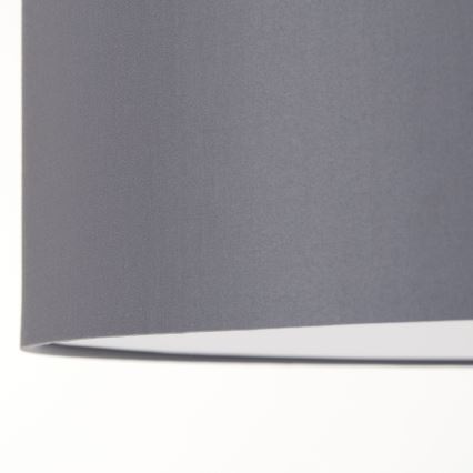 Brilliant - Πλαφονιέρα οροφής ANDRIA 3xE27/60W/230V διάμετρος 60 cm ανθρακί